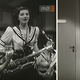 A bal képen középen hegedűvel és jobb oldalt Tasnádi Fekete Mária a “Két lány az uccán” c. filmben.